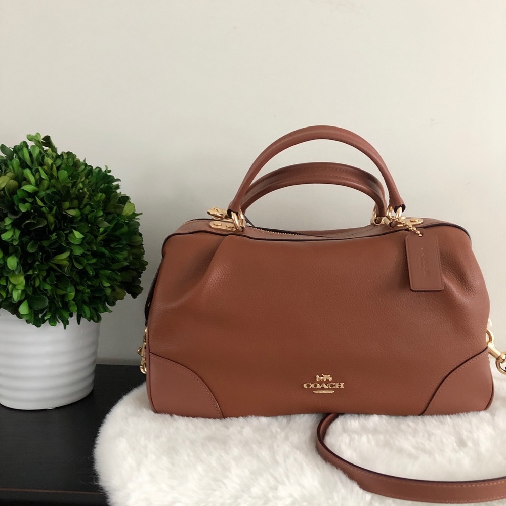 Coach 1941 Lane Leather Saddle Satchel